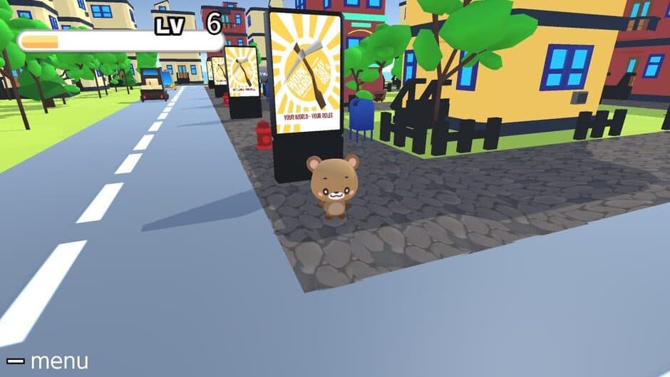 Kumakichi's Birth: Destruction God screenshot 2
