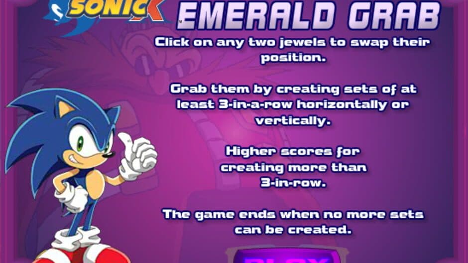 Sonic X: Emerald Grab screenshot 2