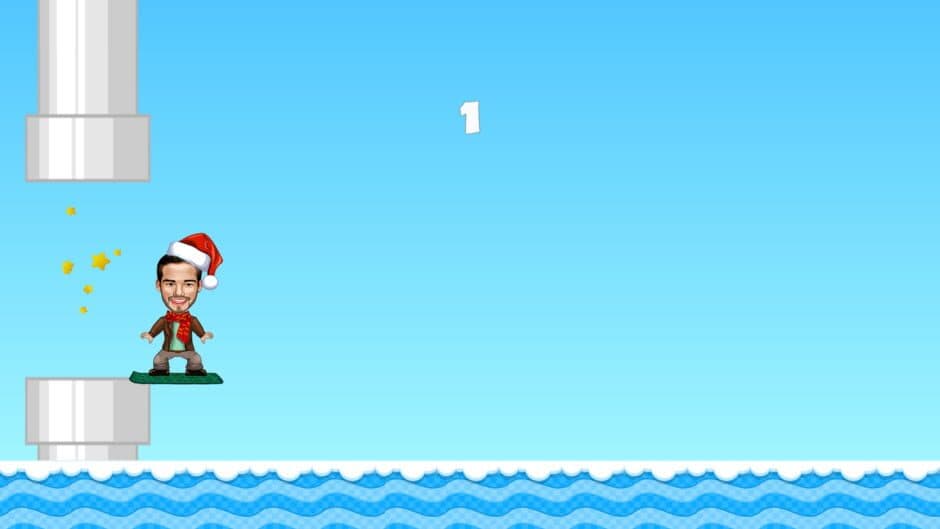 Jumpy 1D: Christmas Edition screenshot 2