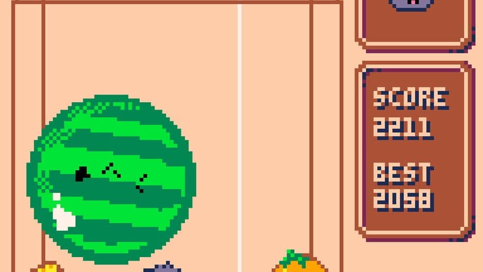 Suika Game Demake screenshot 2