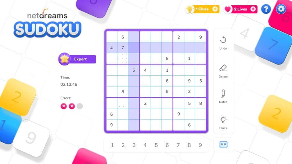 Netdreams Sudoku screenshot 5