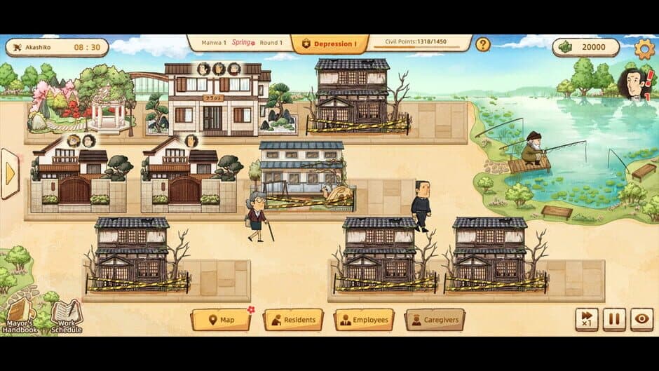 New Life of Aged Town