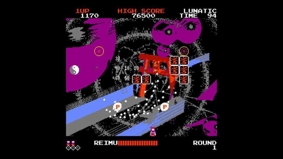 Touhou 1: The Highly Responsive to Prayers NES Demake