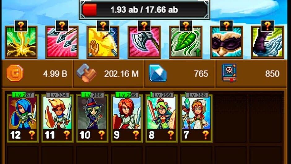 Idle Pixel Heroes screenshot 4
