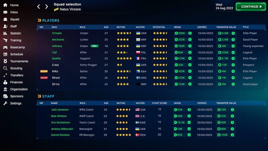 Esports Manager 2024 screenshot 2