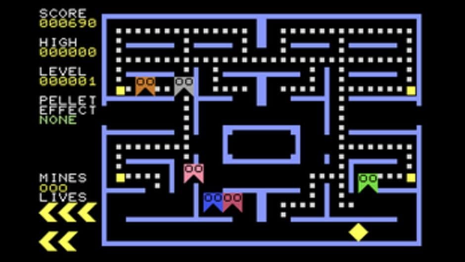 Doomed PETSCII Pacman