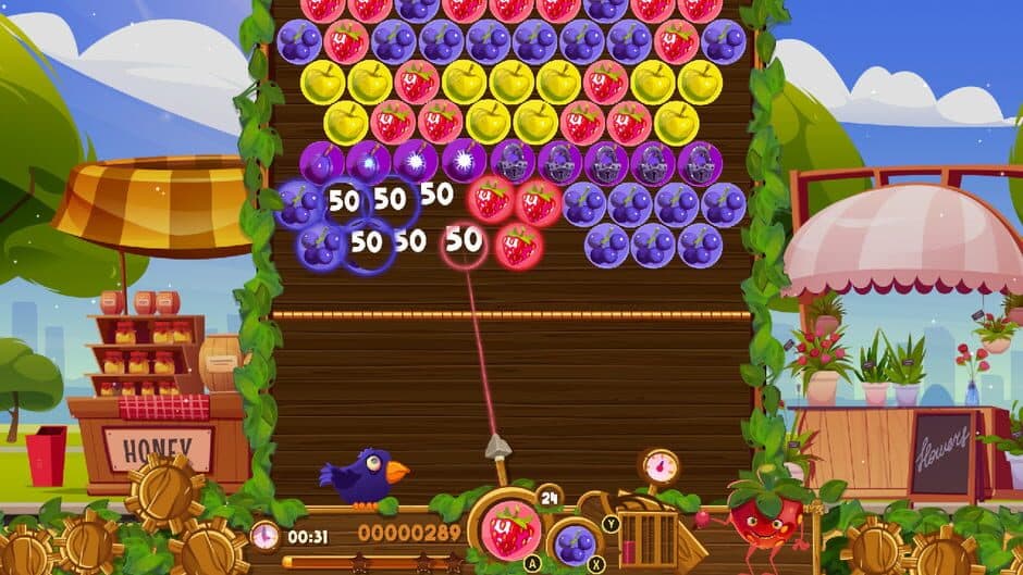 Bubble Fresh Fruits