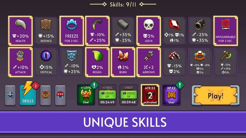 Knight Hero Adventure idle RPG screenshot 5
