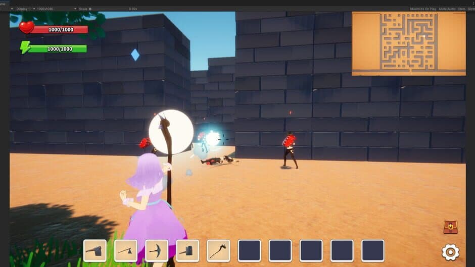 Claria's Great Maze screenshot 2