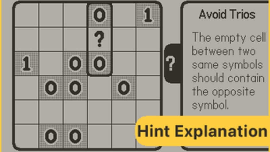 Binairo screenshot 2