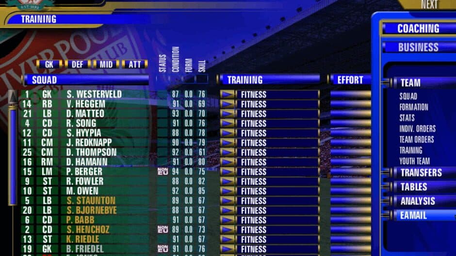 The F.A. Premier League Football Manager 2000