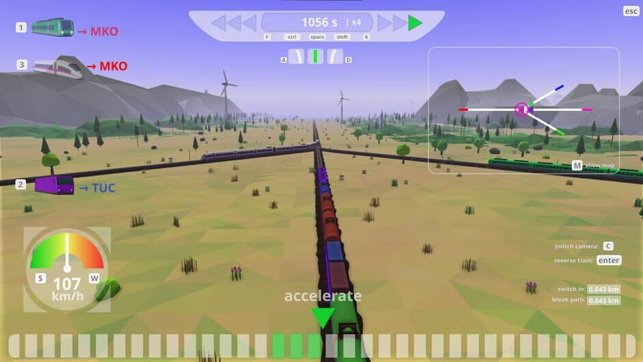 Railroad Scheduler screenshot 2