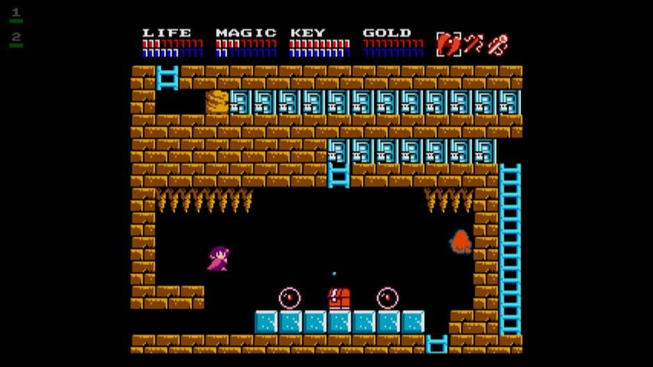 Eggconsole Dragon Slayer IV Draslefamily MSX2 screenshot 3