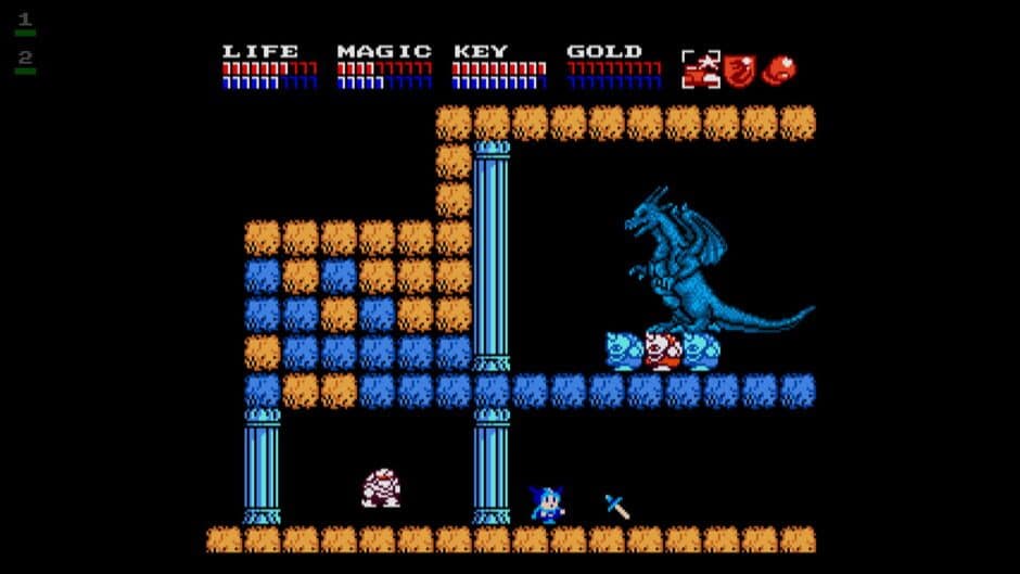 Eggconsole Dragon Slayer IV Draslefamily MSX2 screenshot 4