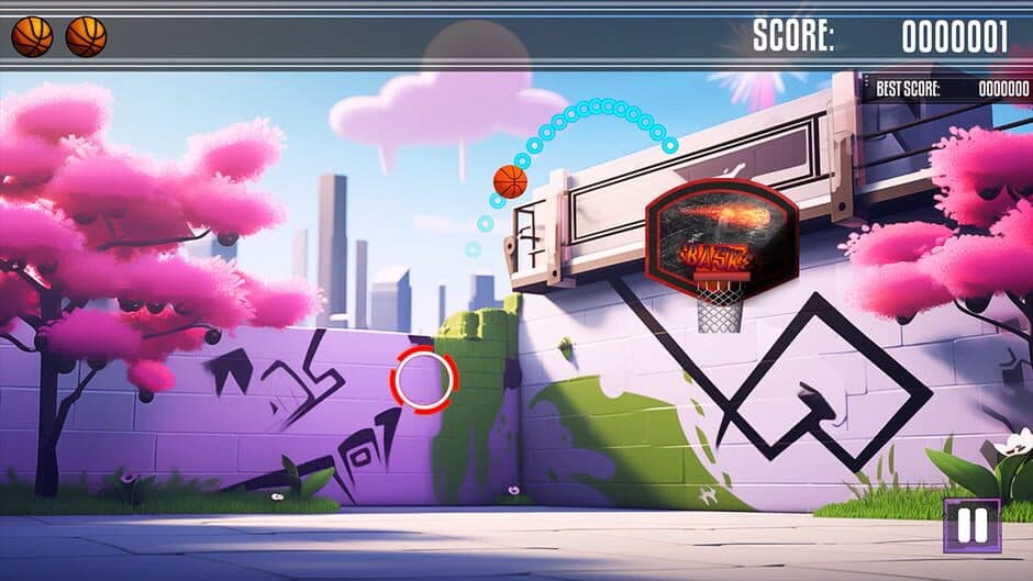 Let's Throoow! Street Basketball Simulator