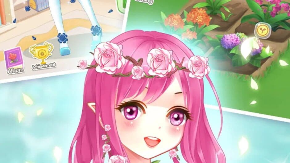 Garden Dressup Flower Princess screenshot 2