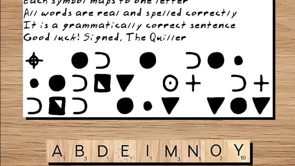 Quiller's Code