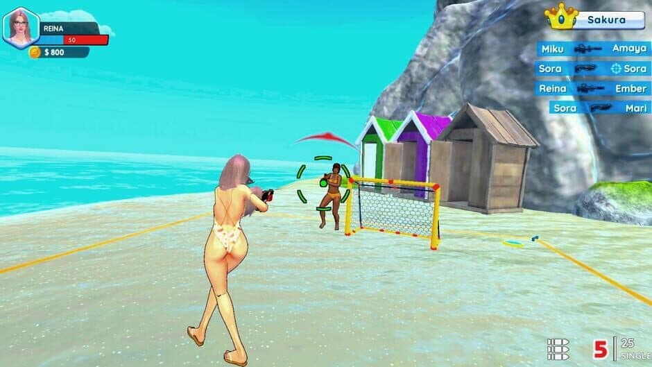 Bikini Beach: Anime Girls Assault
