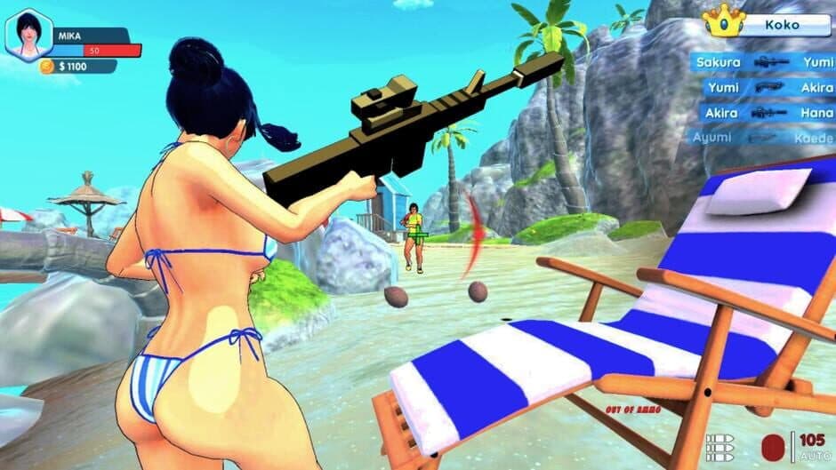 Bikini Beach: Anime Girls Assault screenshot 6