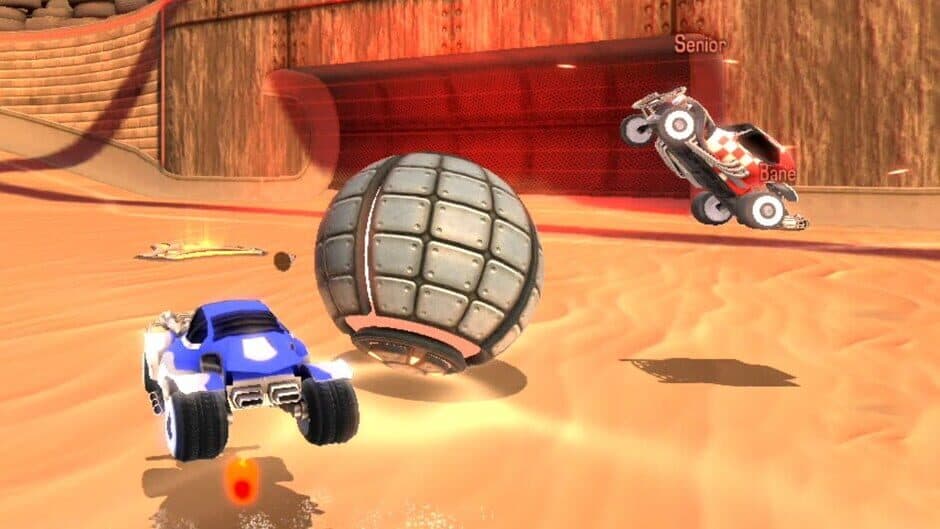 Supersonic Acrobatic Rocket-Powered Battle-Cars