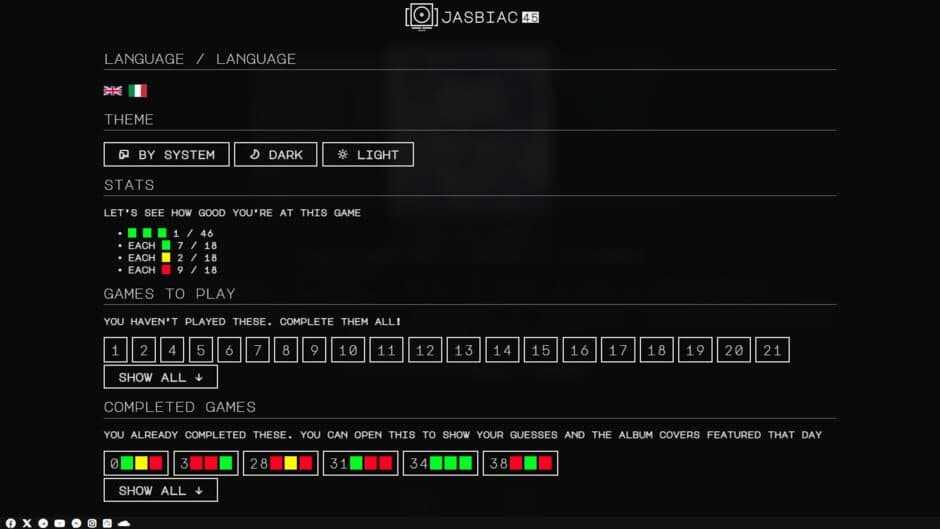 JASBIAC screenshot 2
