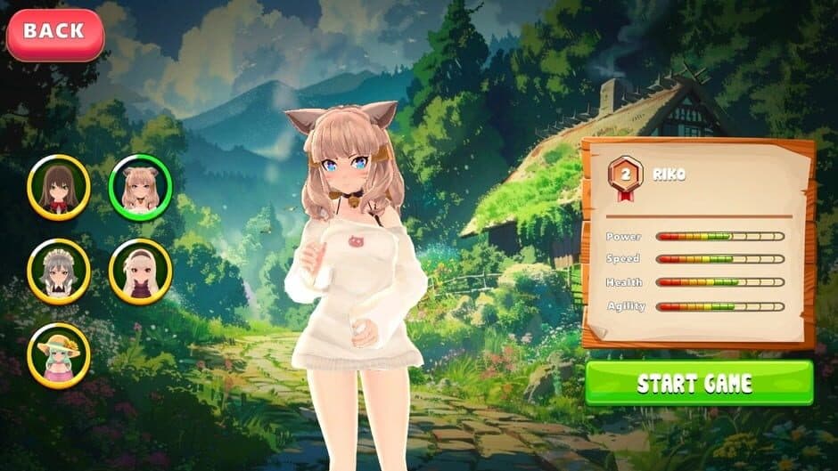 Rainbow Ascend: Anime Girls Go Up screenshot 4