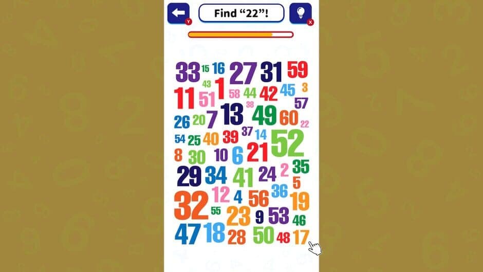 Brain Training!! Number Search screenshot 3