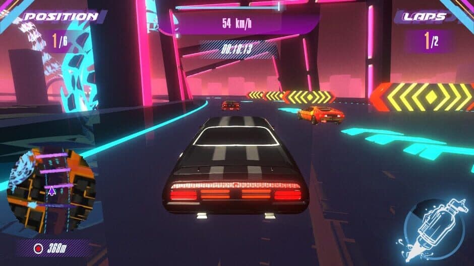 Cyber Racers: Retro Neon Punk Drift screenshot 3