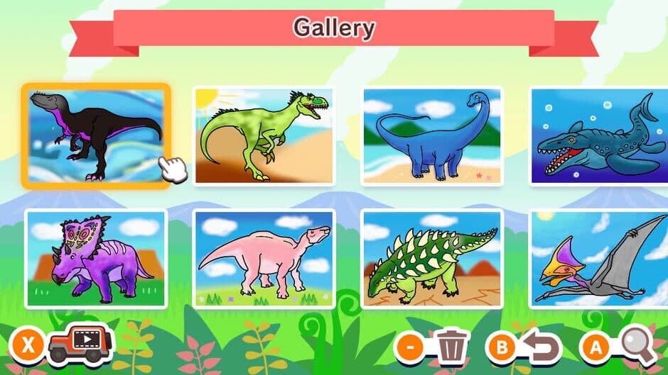 Coloring Book Series: Dinosaur Museum