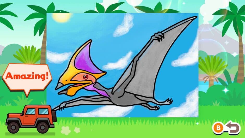 Coloring Book Series: Dinosaur Museum screenshot 4