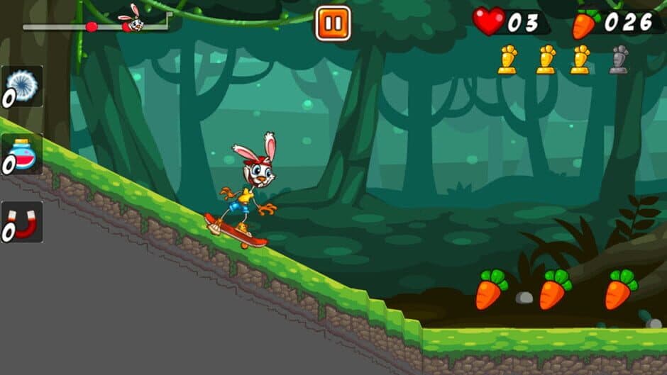 Rabbit on Skateboard screenshot 6