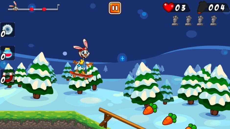 Rabbit on Skateboard