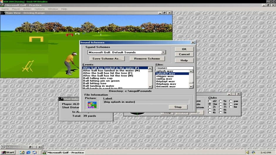 Microsoft Golf: Multimedia Edition screenshot 2