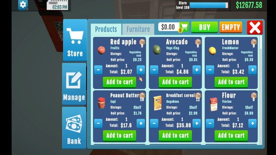Supermarket Manager Simulator screenshot 4