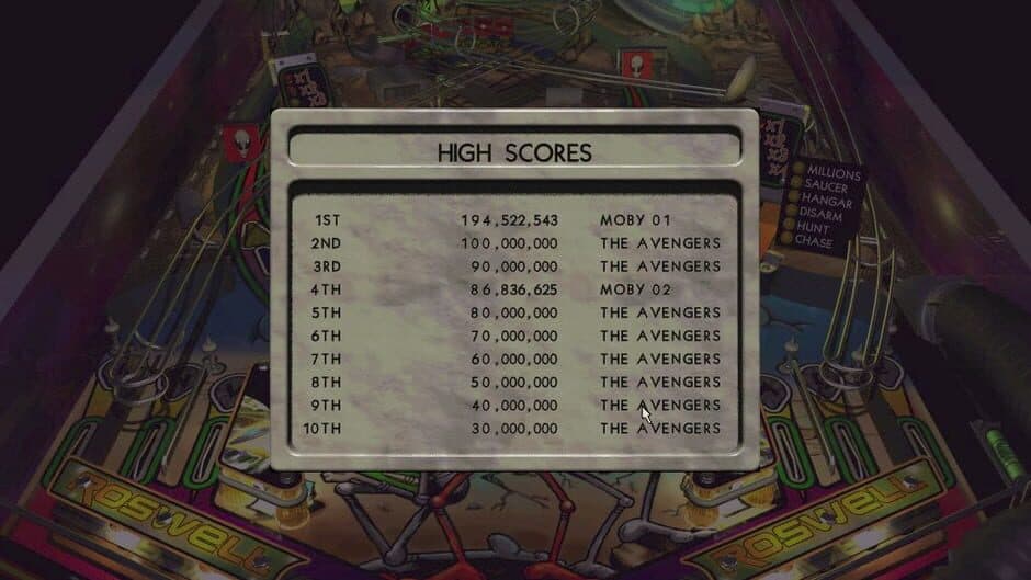 Roswell Pinball screenshot 4