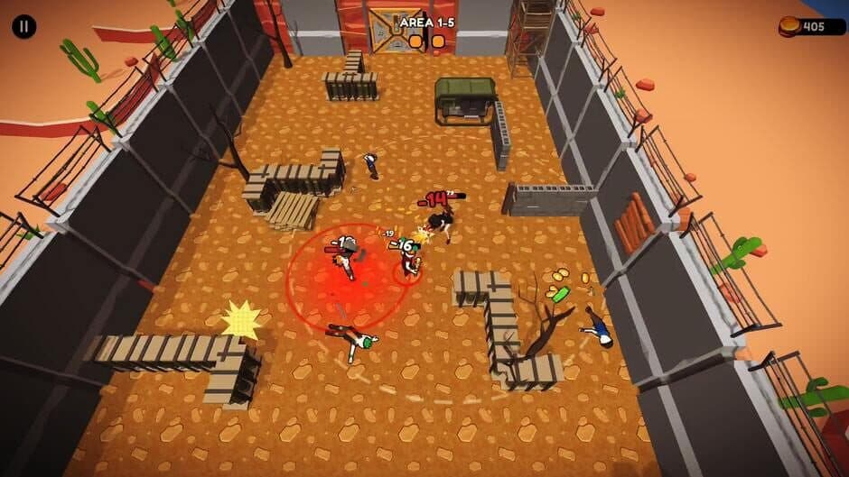 Anime Girls: Wasteland Shootout screenshot 5