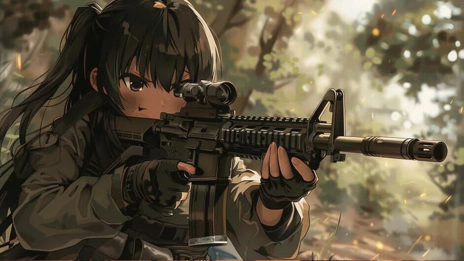 Anime Girls: Wasteland Shootout screenshot 6