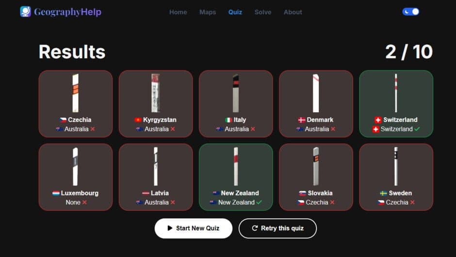 GeographyHelp screenshot 2