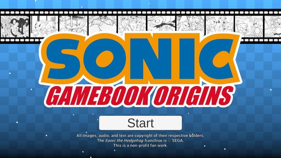 Sonic Gamebook Origins