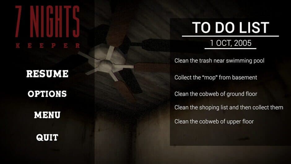 7 Nights Keeper screenshot 6