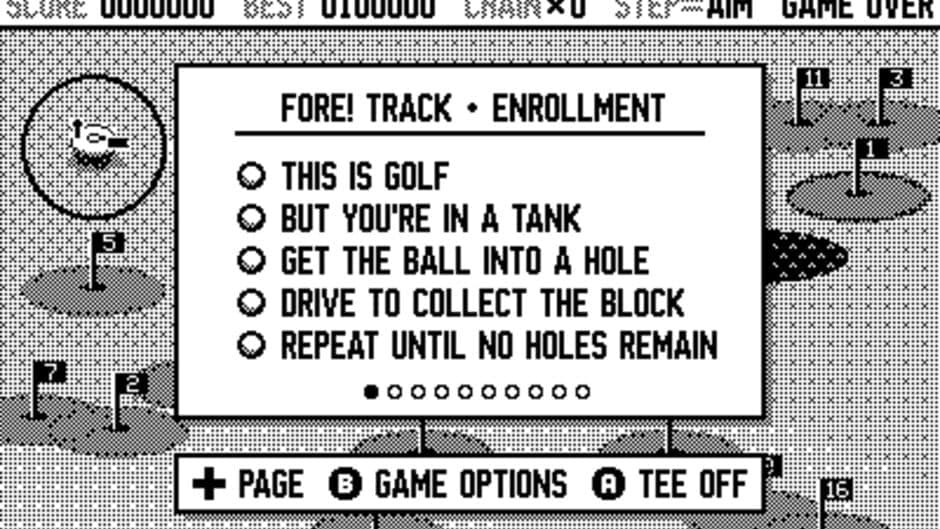 Fore! Track