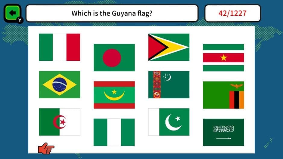 1000 Questions Quiz! National Flag screenshot 4