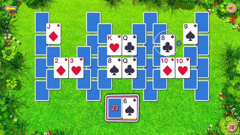 Summer Tri-Peaks Solitaire screenshot 4