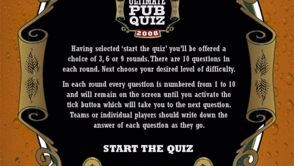 All New Ultimate Pub Quiz 2008 screenshot 2