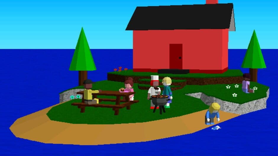 3D Workers Island