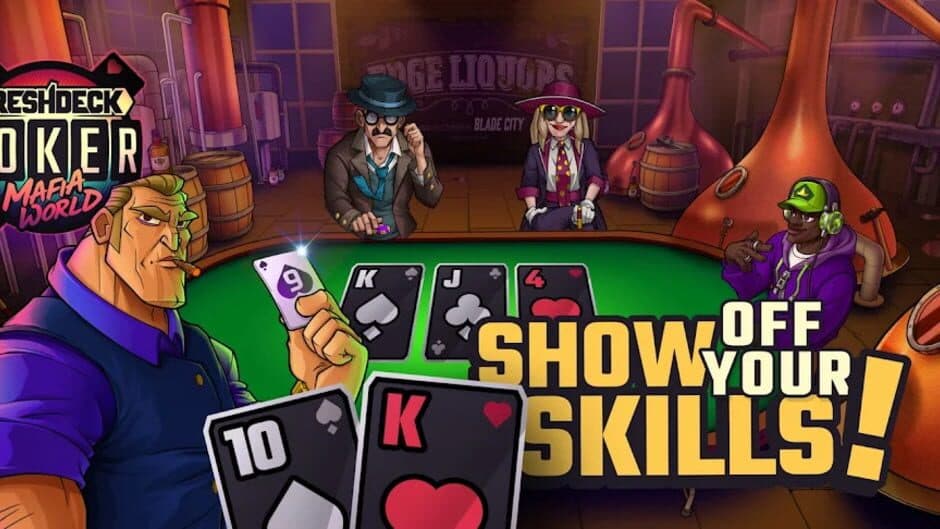 Fresh Deck Poker: Mafia World screenshot 3