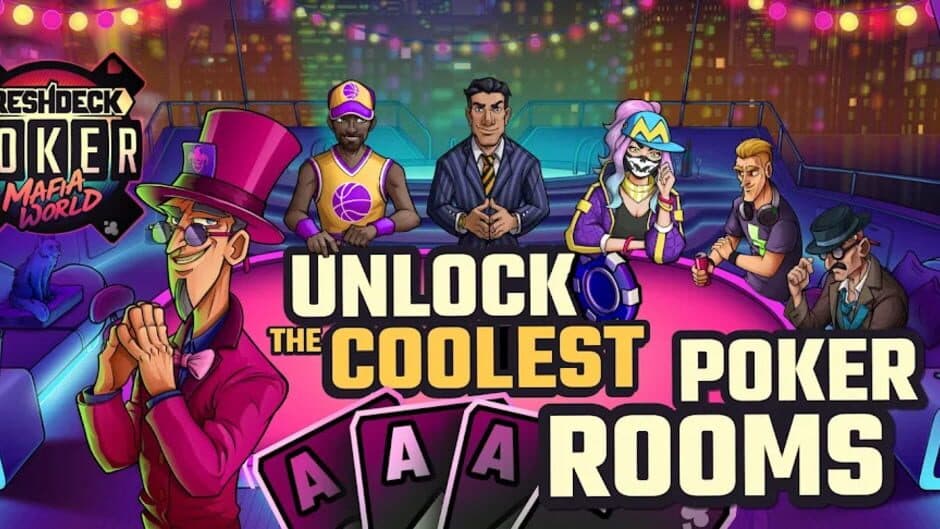 Fresh Deck Poker: Mafia World