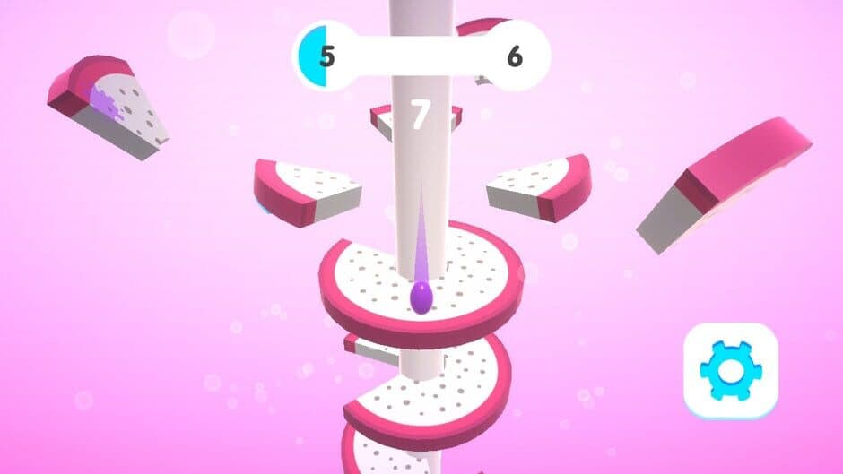 Helix Fruit Jump screenshot 2
