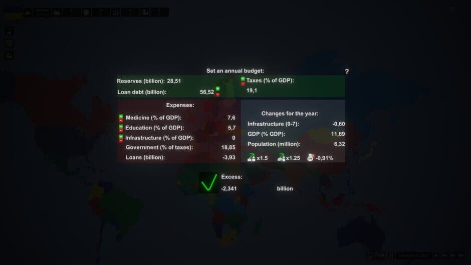 Simulator Countries
