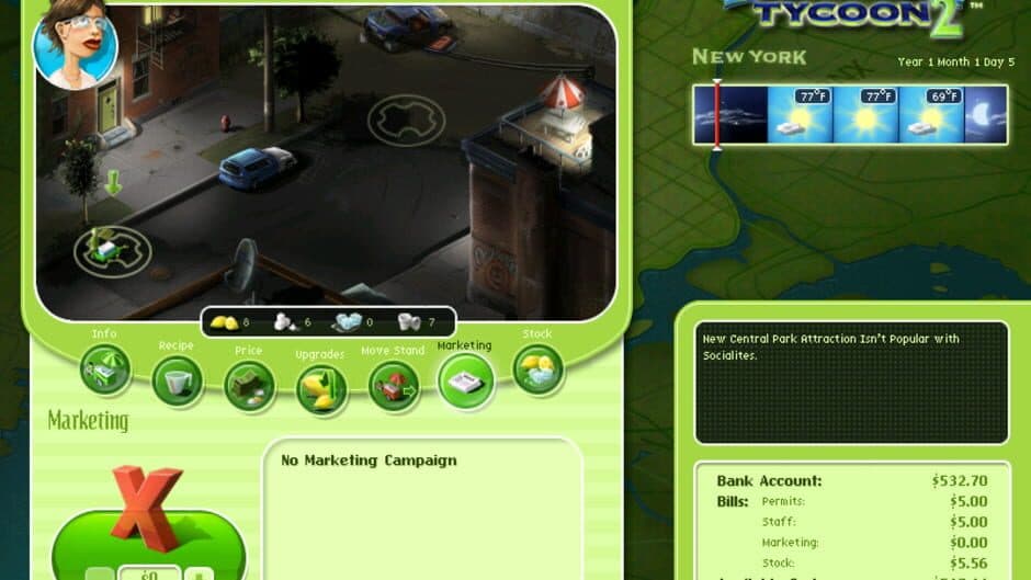 Lemonade Tycoon 2 New York Edition screenshot 2